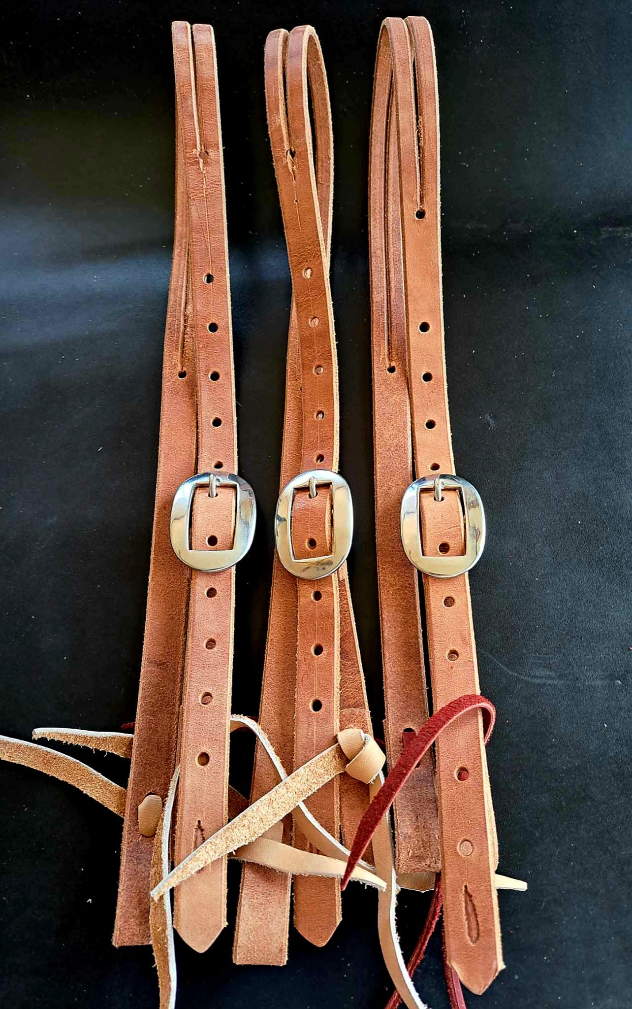 3/4" Harness Leather Headstalls