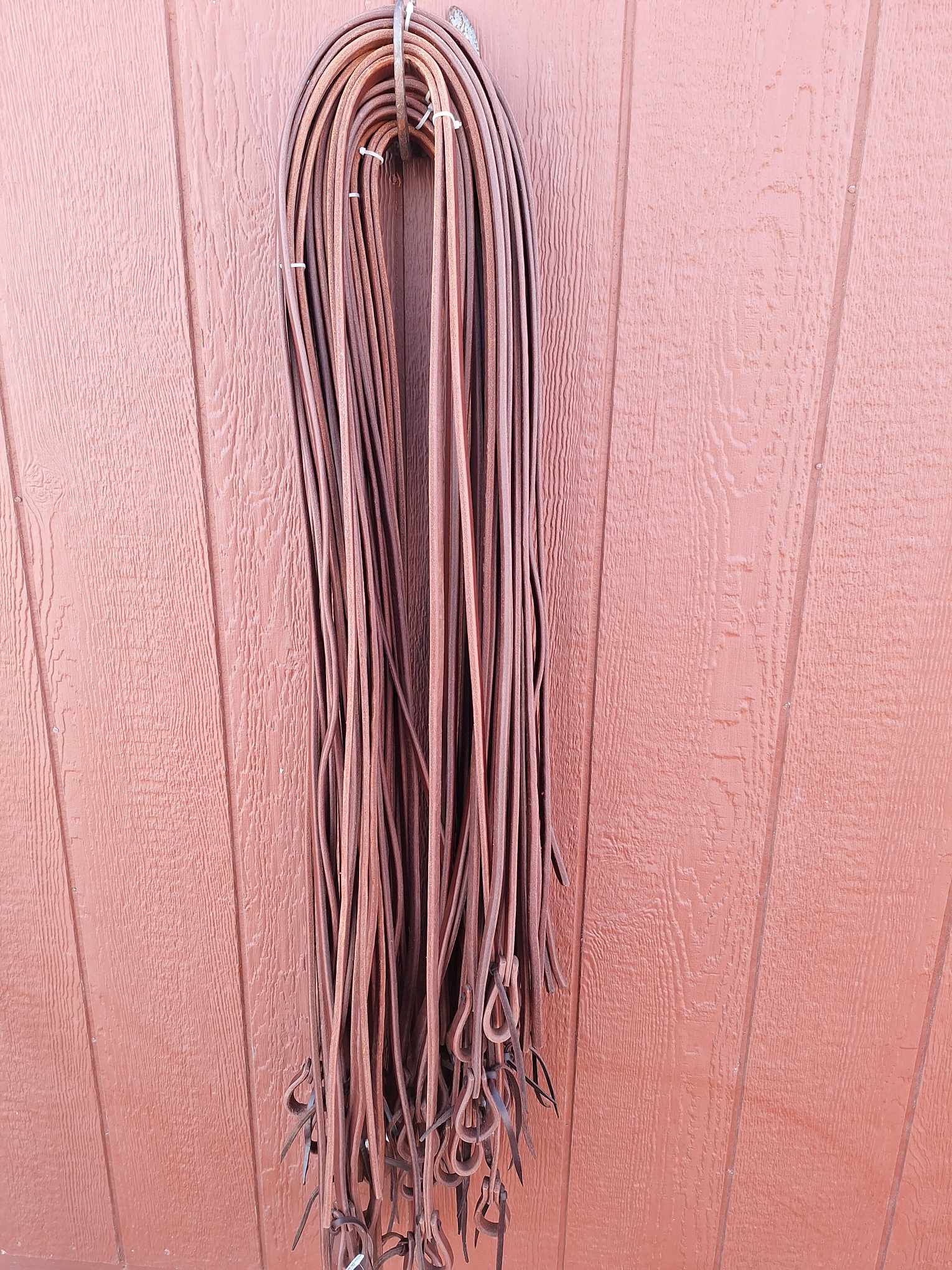 8' Heavy Oiled Split Reins
